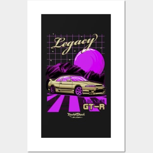 BCNR33 GTR jdm legacy Posters and Art